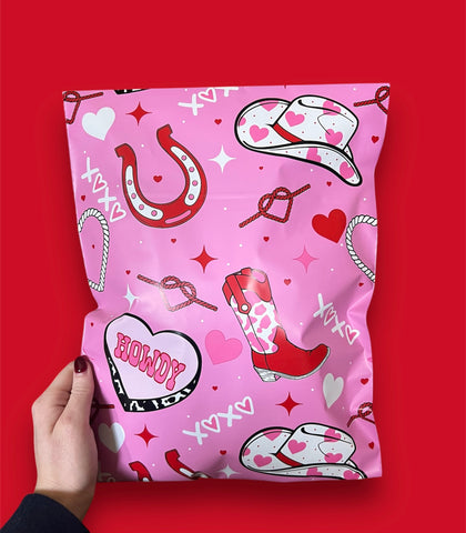 10x13 Valentine Ranch Poly Mailers