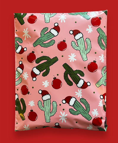 14.5x19 Western Wonderland Christmas Poly Mailer