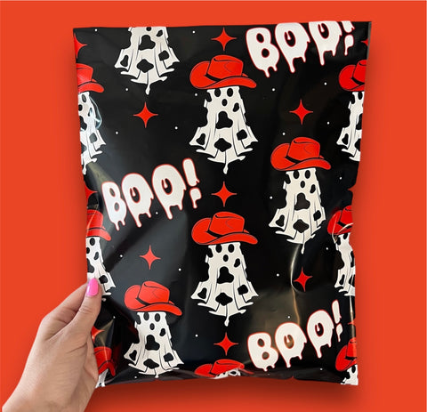 10x13 BOO! - Halloween Poly Mailer